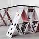 Illustration for article titled I Wish I Had This Surreal House of Cards Table